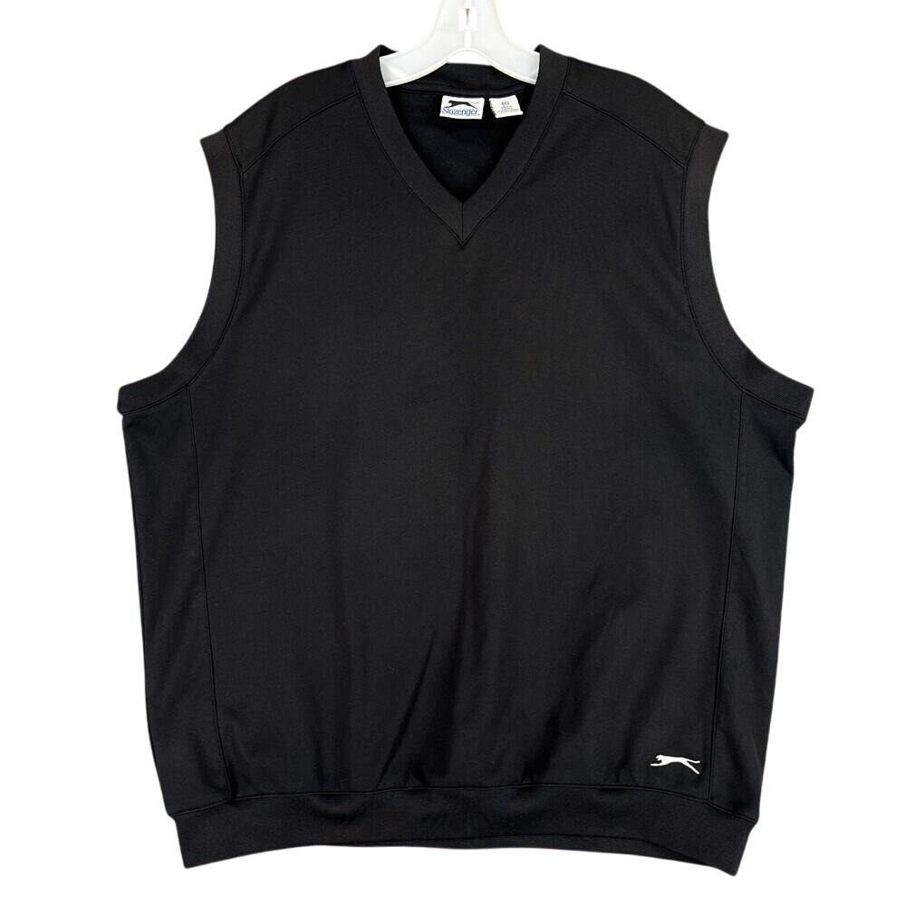 Slazenger‎ Vest Mens XL Golf Performance Business Casual Everyday Fitted Preppy